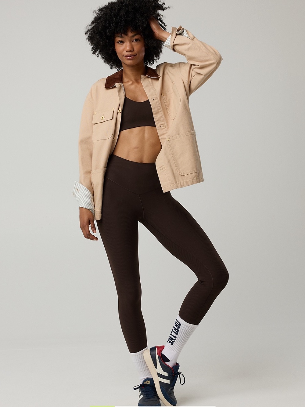 NWT Aerie OFFLINE By Aerie Real Me XTRA
High Waisted Ribbed Legging